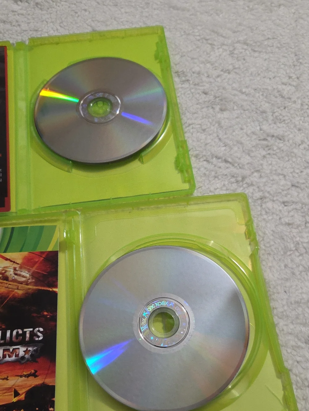 XBOX 360 SET OF 2 AIR CONFLICTS VIDEO GAMES